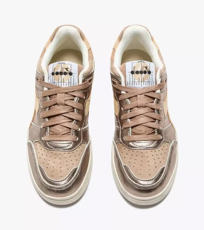 B.560 Metal S Gebrauchte Heritage-Sneaker aus Leder