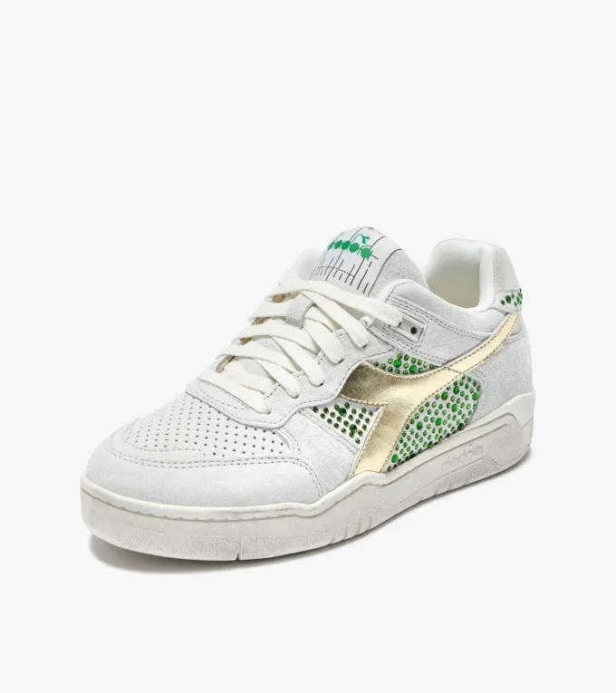 B.560 Studs Used Wn Leather Heritage Sneakers