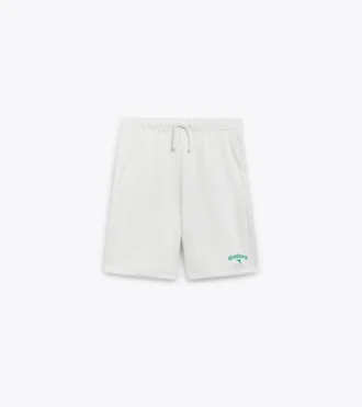 Bermuda Athl. Logo Bermudashorts aus French Terry-Baumwolle – geschlechtsneutral