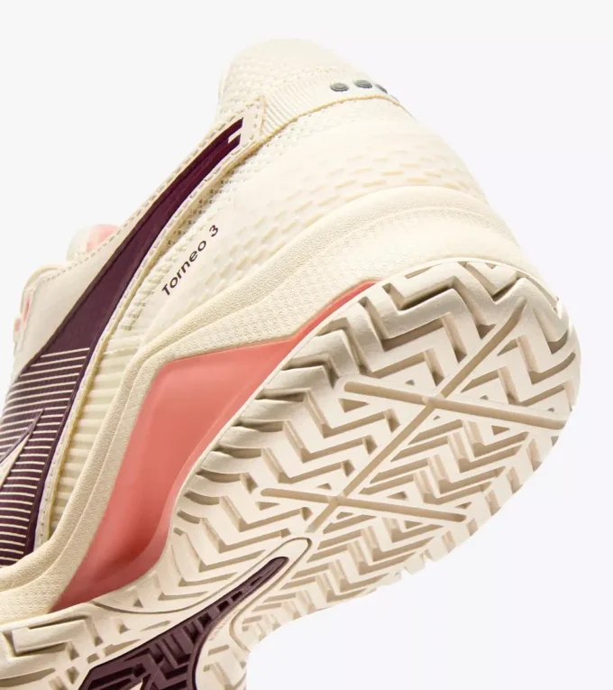 Blushield Torneo 3 W Ag Tennisschuh für Hartplätze und Sandplätze – Schutz und Dämpfung