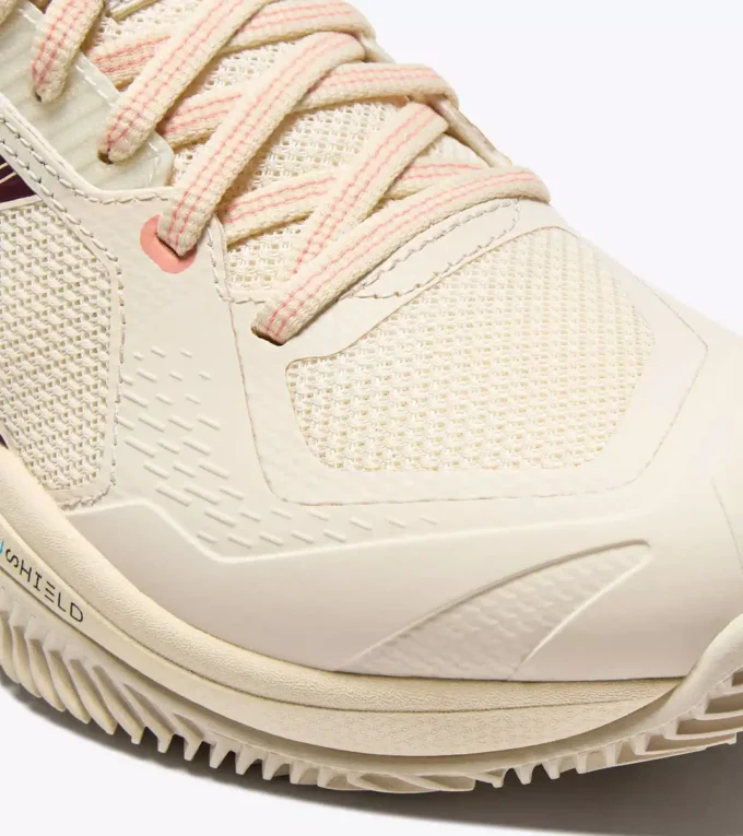 Blushield Torneo 3 W Clay Tennisschuh für Sandplätze – Schutz und Dämpfung