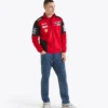 Full-Zip Ducati Replica Mgp25 Sportliches Ducati 2025 MotoGP Replica Sweatshirt mit durchgehendem Reißverschluss