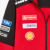 Full-Zip Ducati Replica Mgp25 Sportliches Ducati 2025 MotoGP Replica Sweatshirt mit durchgehendem Reißverschluss