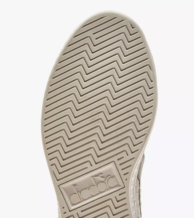 Game High Suede Waxed Retro-Tennisschuh mit hohem Schaft