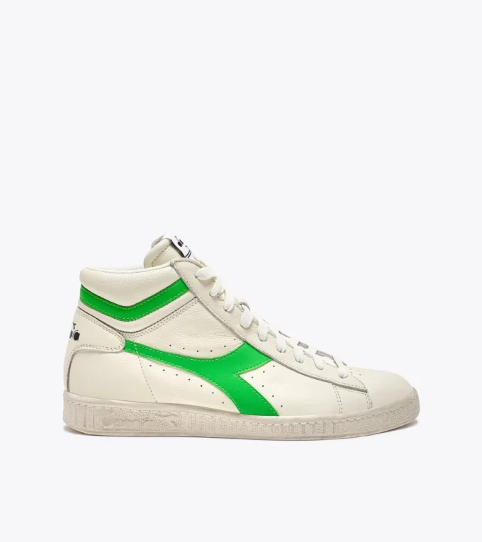 Game L High Fluo Waxed Sportliche Sneakers – Unisex Game L High Fluo Waxed Sportliche Sneakers – Unisex