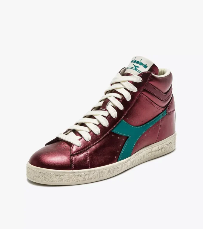 Game L High Metallic Wn Ledersportschuhe