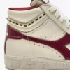 Game L High Waxed Studs Wn Retro-Tennissneaker mit hohem Schaft