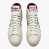 Game L High Waxed Studs Wn Retro-Tennissneaker mit hohem Schaft