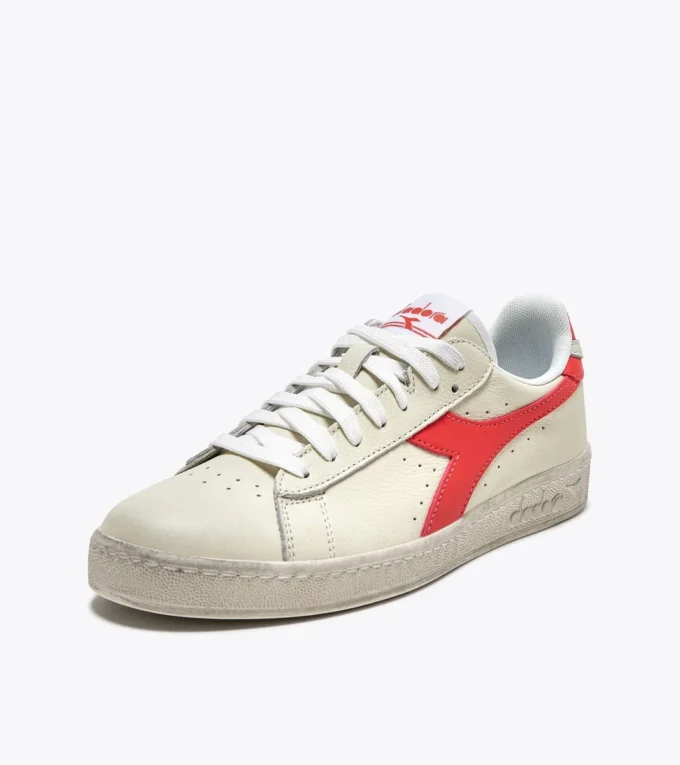 Game L Low Fluo Waxed Sportliche Sneaker – Unisex