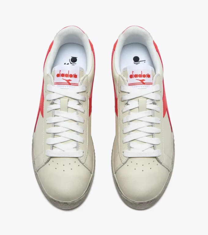 Game L Low Fluo Waxed Sportliche Sneaker – Unisex