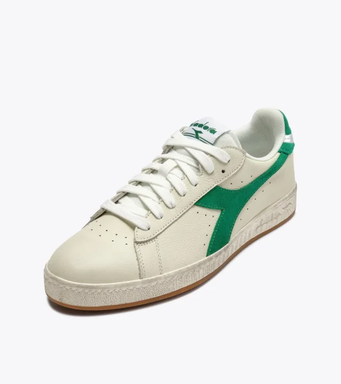 Game Low Jersey Waxed Retro-Tennissneaker