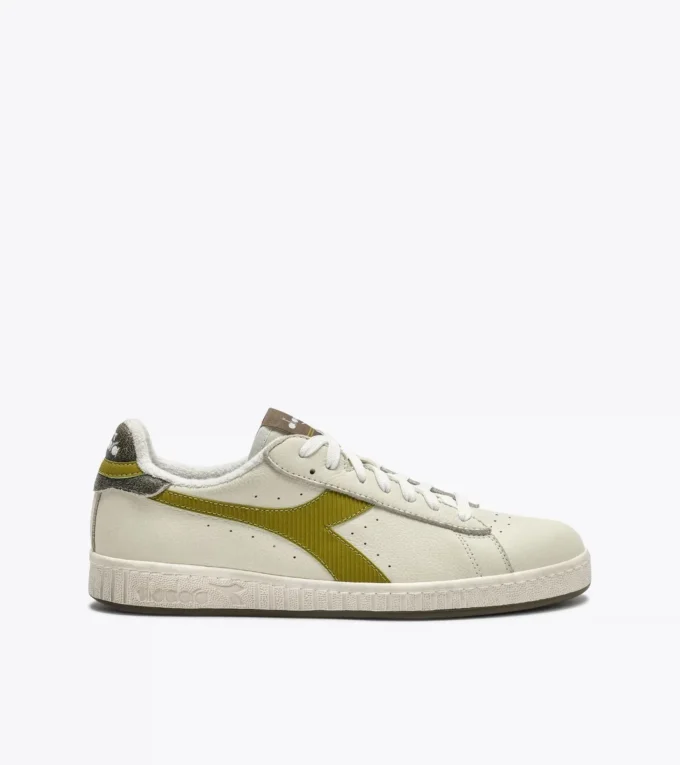 Game Low Stripes Waxed Retro-Tennissneaker