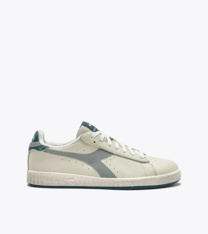 Game Low Stripes Waxed Retro-Tennissneaker