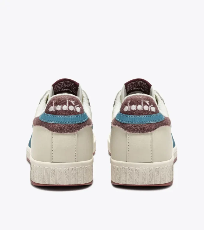 Game Low Stripes Waxed Retro-Tennissneaker