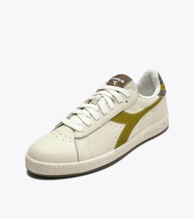 Game Low Stripes Waxed Retro-Tennissneaker