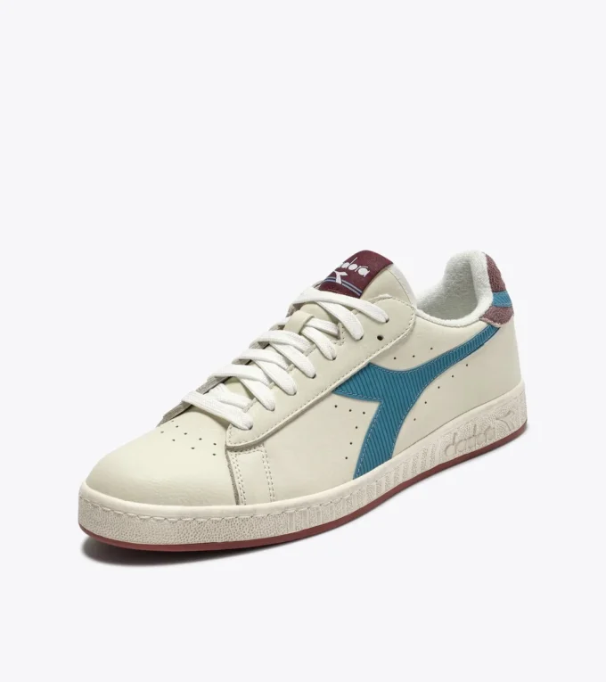 Game Low Stripes Waxed Retro-Tennissneaker