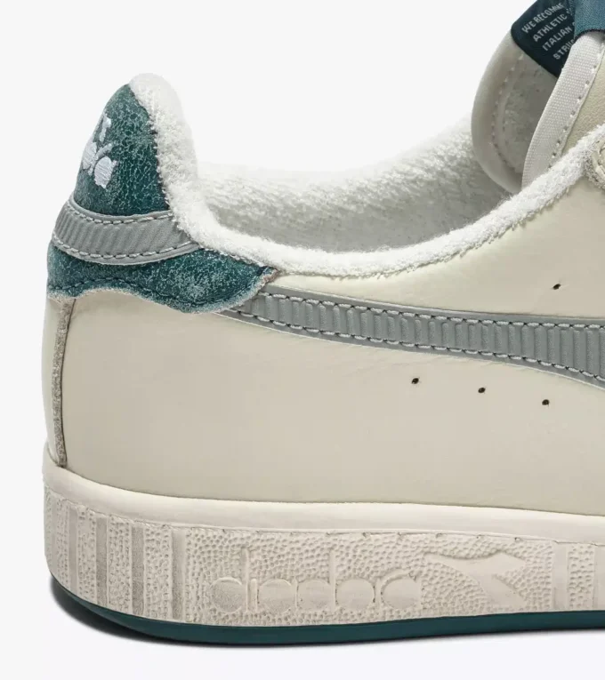 Game Low Stripes Waxed Retro-Tennissneaker