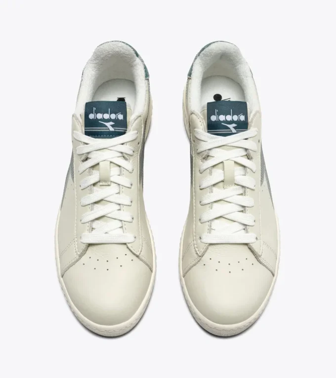 Game Low Stripes Waxed Retro-Tennissneaker