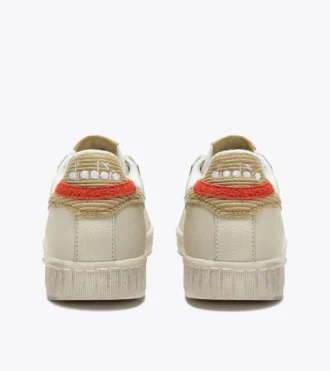 Game Low Tumble Waxed Retro-Tennisschuh