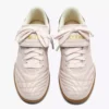 Gold Indoor Metal Terrace-Style-Sneaker aus Leder