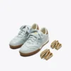 Gold Indoor Metal Terrace-Style-Sneaker aus Leder