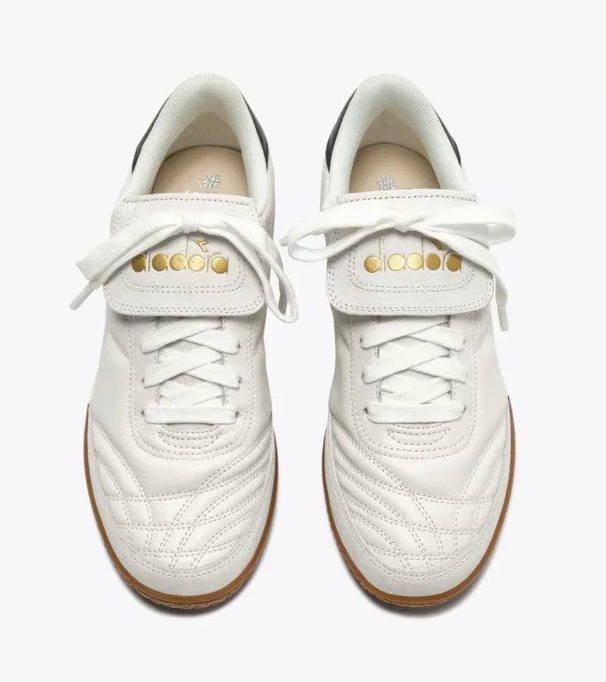 Gold Indoor Terrace Ledersneaker