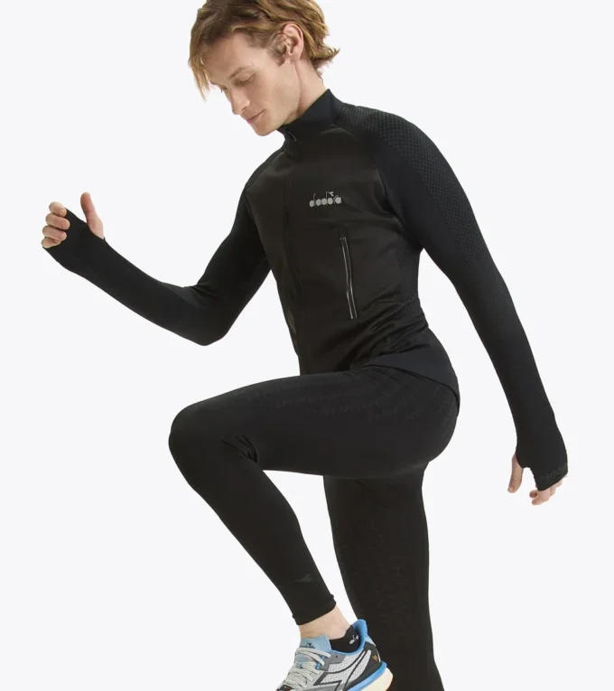 Hidden Power Jacket In Italien hergestellte Laufjacke