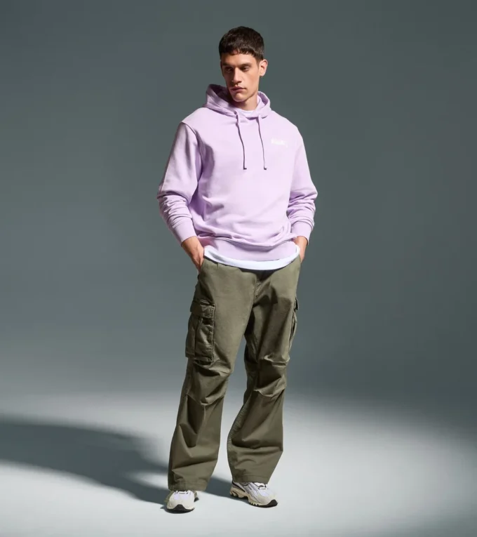 Hoodie Athl. Logo Lässiger Hoodie