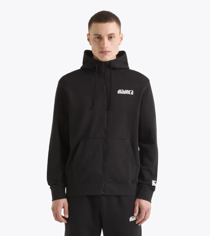 Hoodie Fz. Athl. Logo Kapuzenjacke mit Reißverschluss