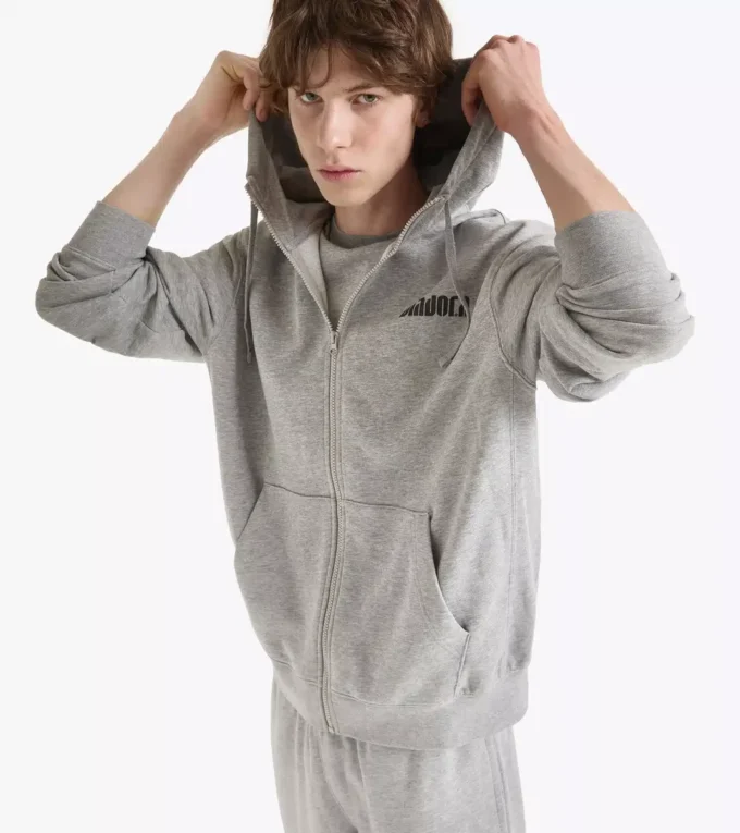 Hoodie Fz. Athl. Logo Kapuzenjacke mit Reißverschluss