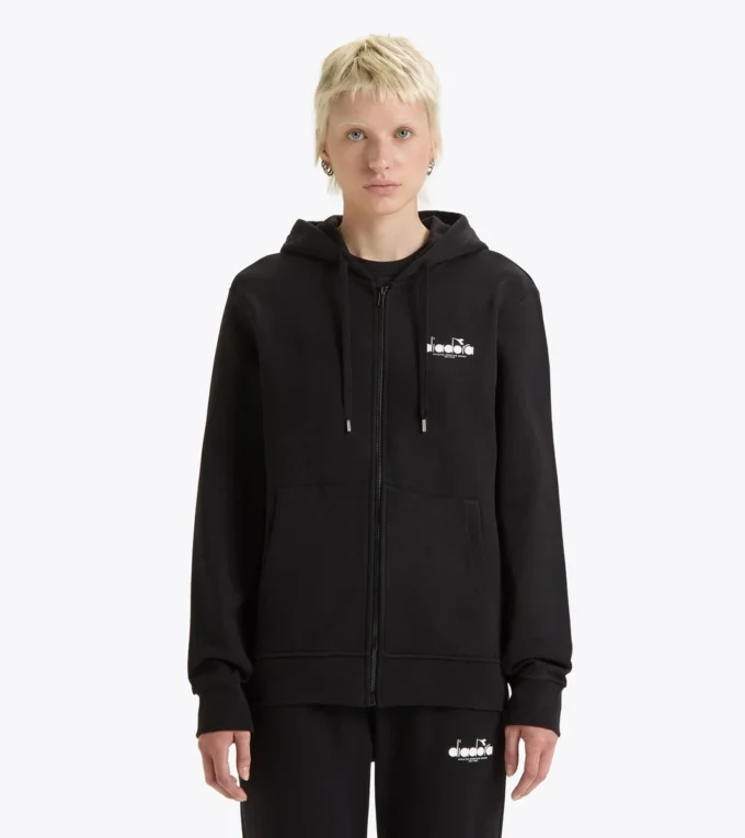 Hoodie Fz Logo Kapuzenjacke mit Reißverschluss