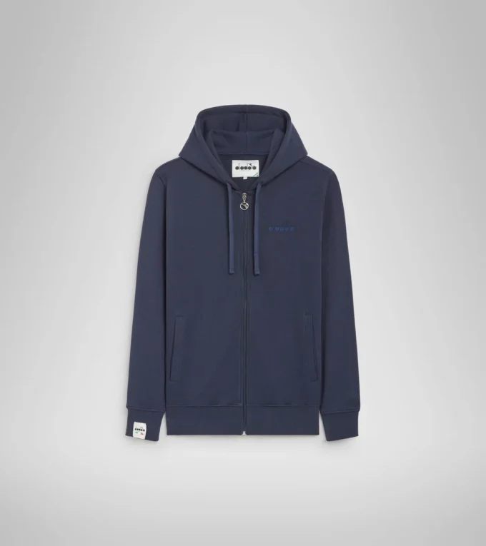 Hoodie Fz Mii Kapuzen-Sweatshirt – Hergestellt in Italien