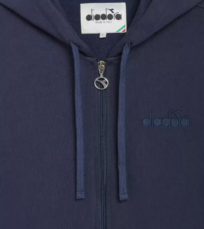 Hoodie Fz Mii Kapuzen-Sweatshirt – Hergestellt in Italien