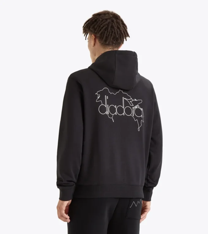 Hoodie Route Sportlicher Hoodie