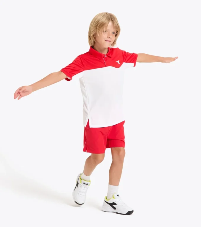 J. Polo Court Tennis-Poloshirt – Junior