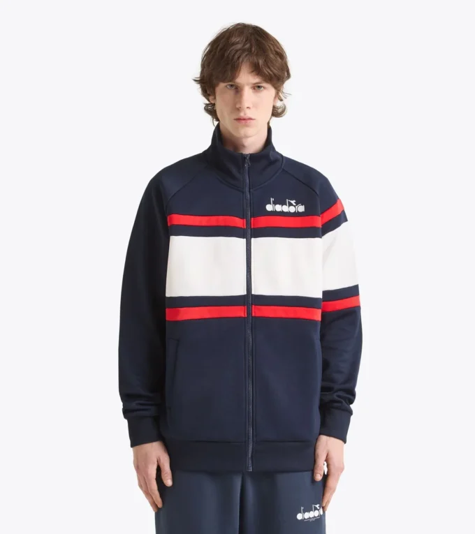 Jacke 80S Von den 80er Jahren inspirierte Sportjacke