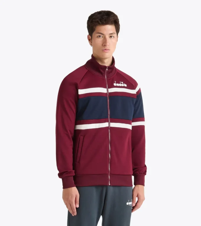 Jacke 80S Von den 80er Jahren inspirierte Sportjacke