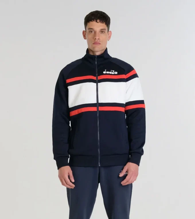Jacke 80S Von den 80er Jahren inspirierte Sportjacke