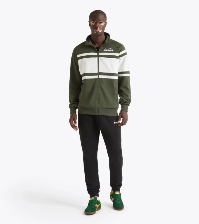 Jacke 80S Von den 80er Jahren inspirierte Sportjacke