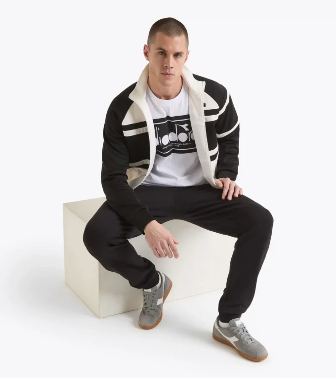 Jacke 80S Von den 80er Jahren inspirierte Sportjacke