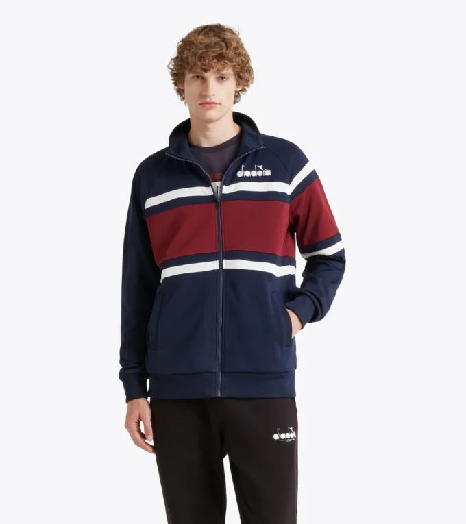 Jacke 80S Von den 80er Jahren inspirierte Sportjacke