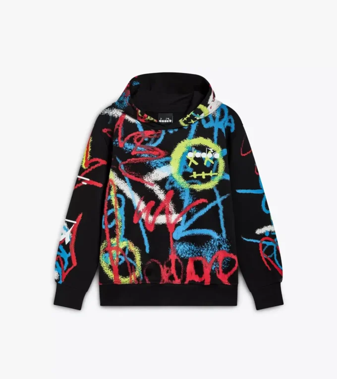 Jb. Hoodie Graffiti Hoodie – Graffiti-inspirierter Print – Jungen
