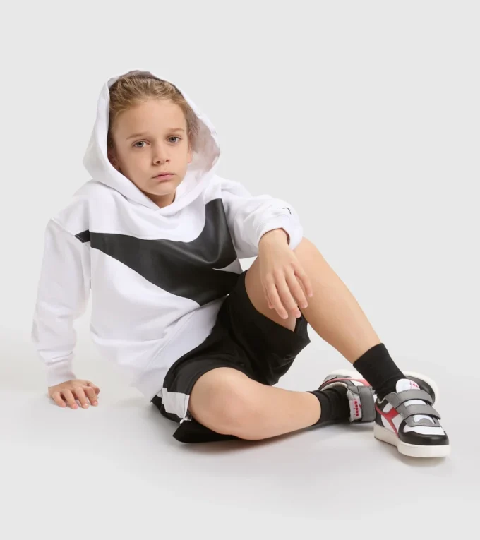 Jb.Hoodie Power Logo Sports Sweatshirt mit Maxi-Logo – Jungen