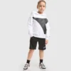 Jb.Hoodie Power Logo Sports Sweatshirt mit Maxi-Logo – Jungen