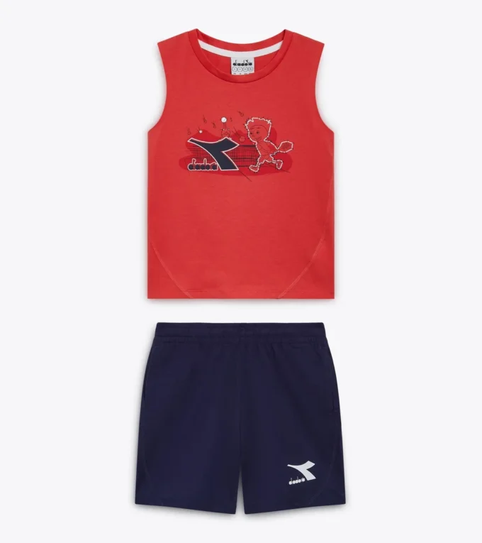 Jb. Set Sl Riddle Sportset – Tanktop und Shorts – Jungen