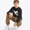 Jb.Sweatshirt Crew Logo Fir Sweatshirt mit Rundhalsausschnitt – Jungen