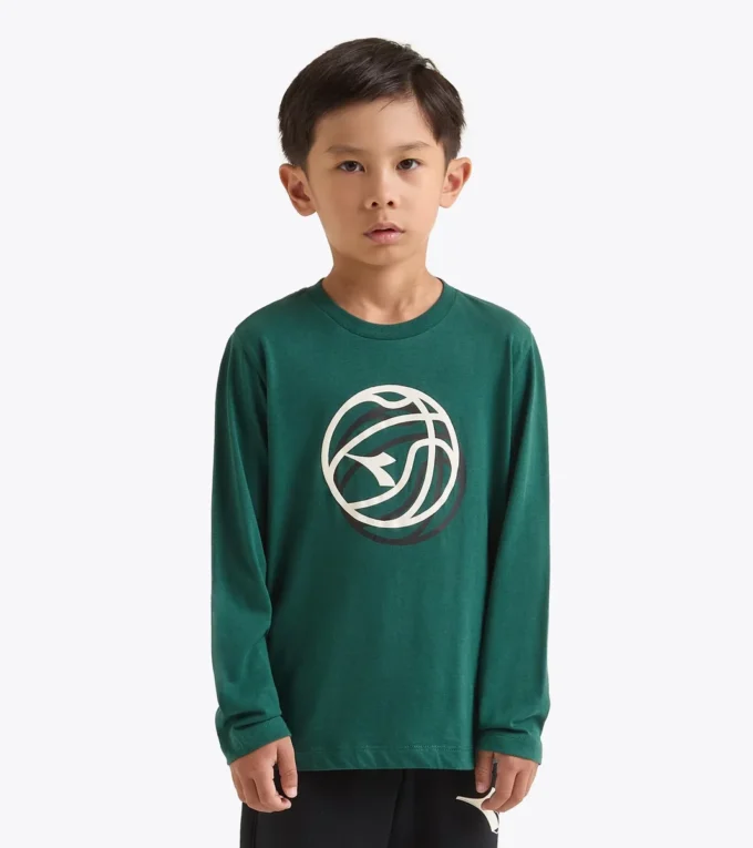 Jb. T-Shirt Ls Logo Baumwoll-Langarm-T-Shirt – Jungen