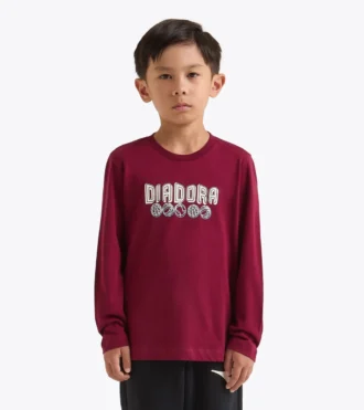 Jb. T-Shirt Ls Logo Baumwoll-Langarm-T-Shirt – Jungen