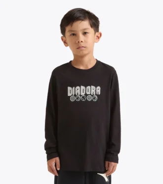 Jb. T-Shirt Ls Logo Baumwoll-Langarm-T-Shirt – Jungen