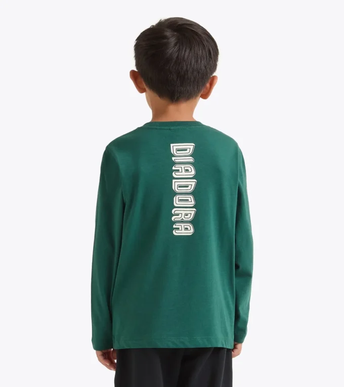 Jb. T-Shirt Ls Logo Baumwoll-Langarm-T-Shirt – Jungen